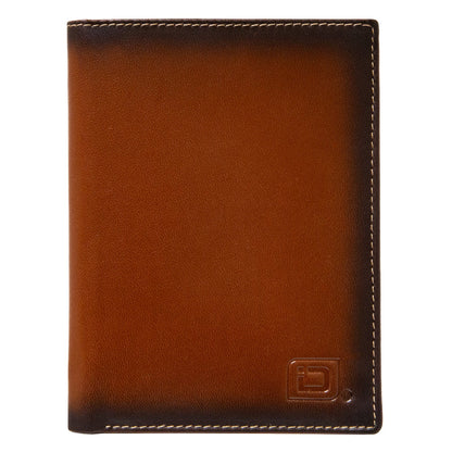 RFID Blocking Leather Passport Wallet