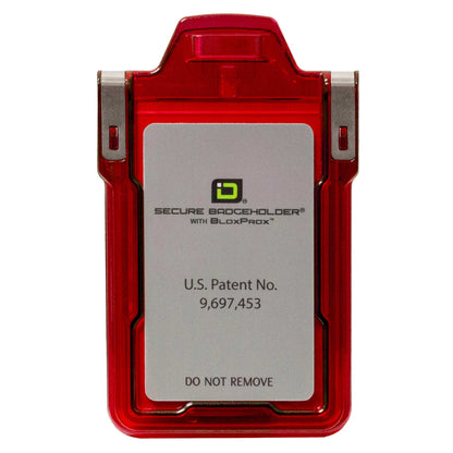 Secure Badge Holder Classic with BloxProx™ - Protects 125Khz HID Prox 1 ID Card Holder