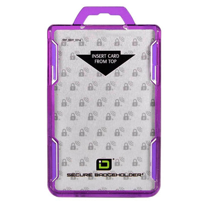 Secure Badge Holder DuoLite ® Vertical 2 ID Card Holder