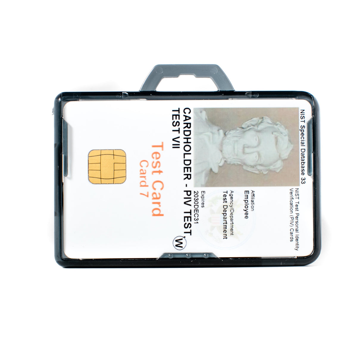 Secure Badge Holder DuoLite ® Horizontal  2 ID Card Holder