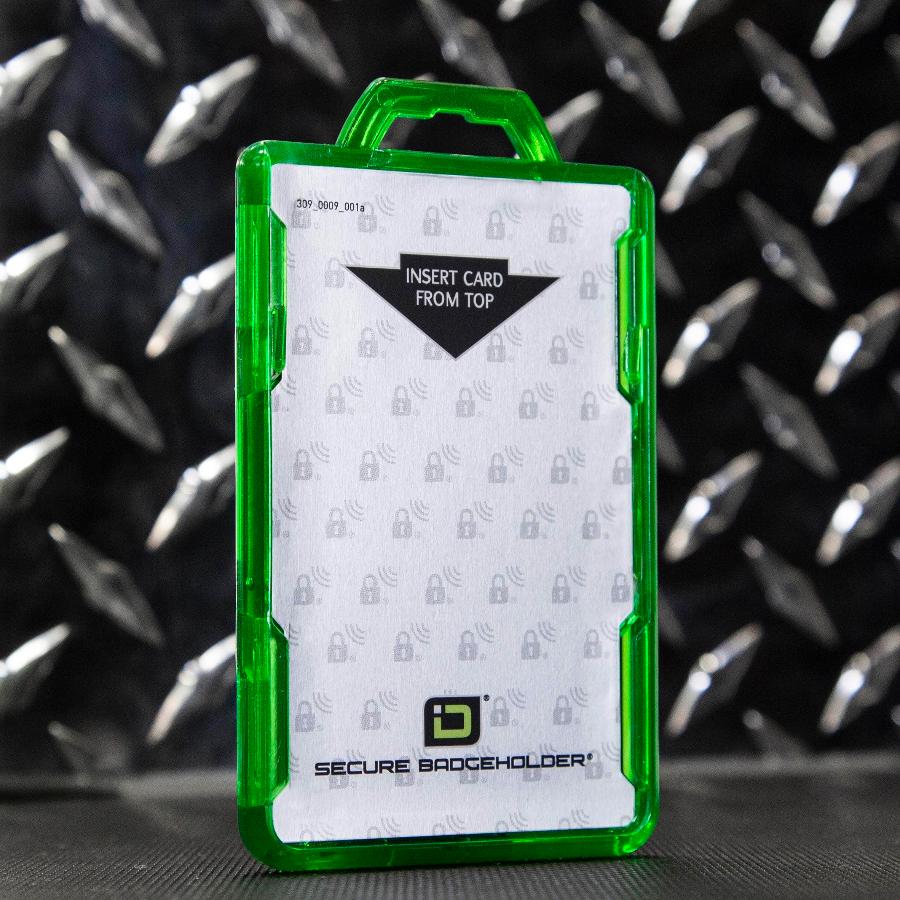 Secure Badge Holder DuoLite ® Vertical 2 ID Card Holder
