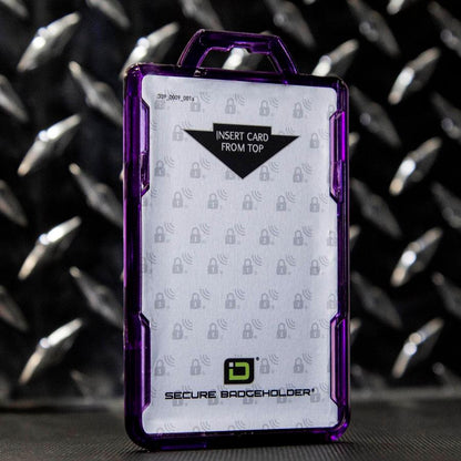 Secure Badge Holder DuoLite ® Vertical 2 ID Card Holder