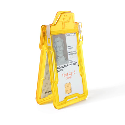 Secure Badge Holder Classic with BloxProx™ - Protects 125Khz HID Prox 1 ID Card Holder