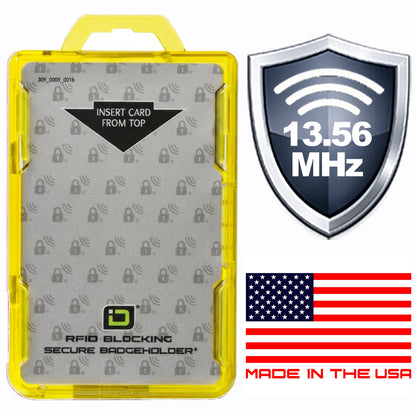 Secure Badge Holder DuoLite ® Vertical 2 ID Card Holder